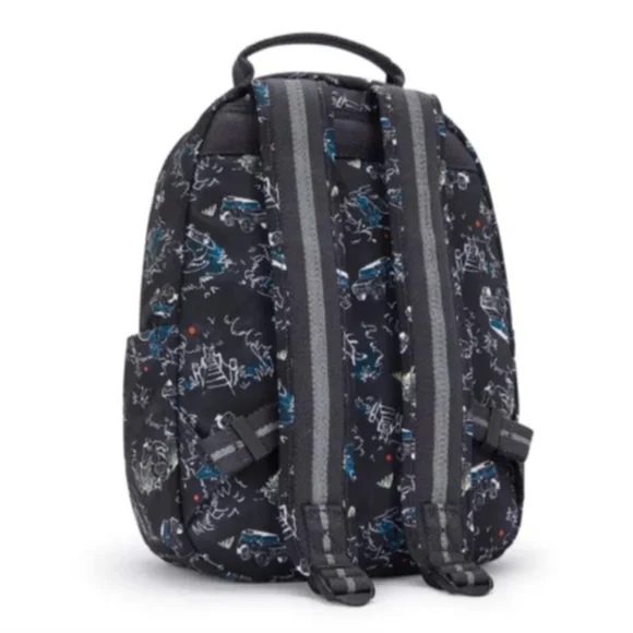 Kipling Seoul S 14L Backpack, Jungle Print, Laptop Compatible - Picture 2 of 4